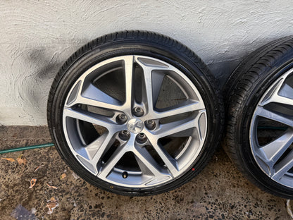 Peugeot 308 GT 18” Alloy Wheels with Excellent Tyres