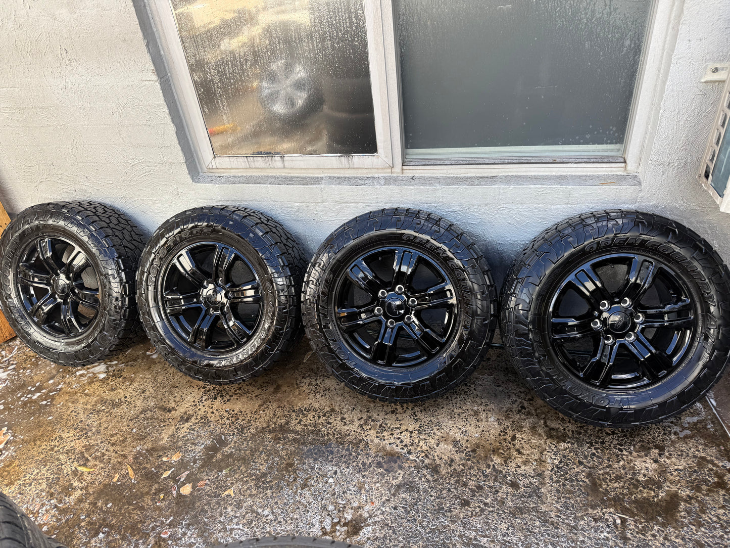 Ford Ranger Black 17” Alloy Wheels with Toyo Open Country A/T Tyres