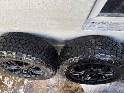 Ford Ranger Black 17” Alloy Wheels with Toyo Open Country A/T Tyres