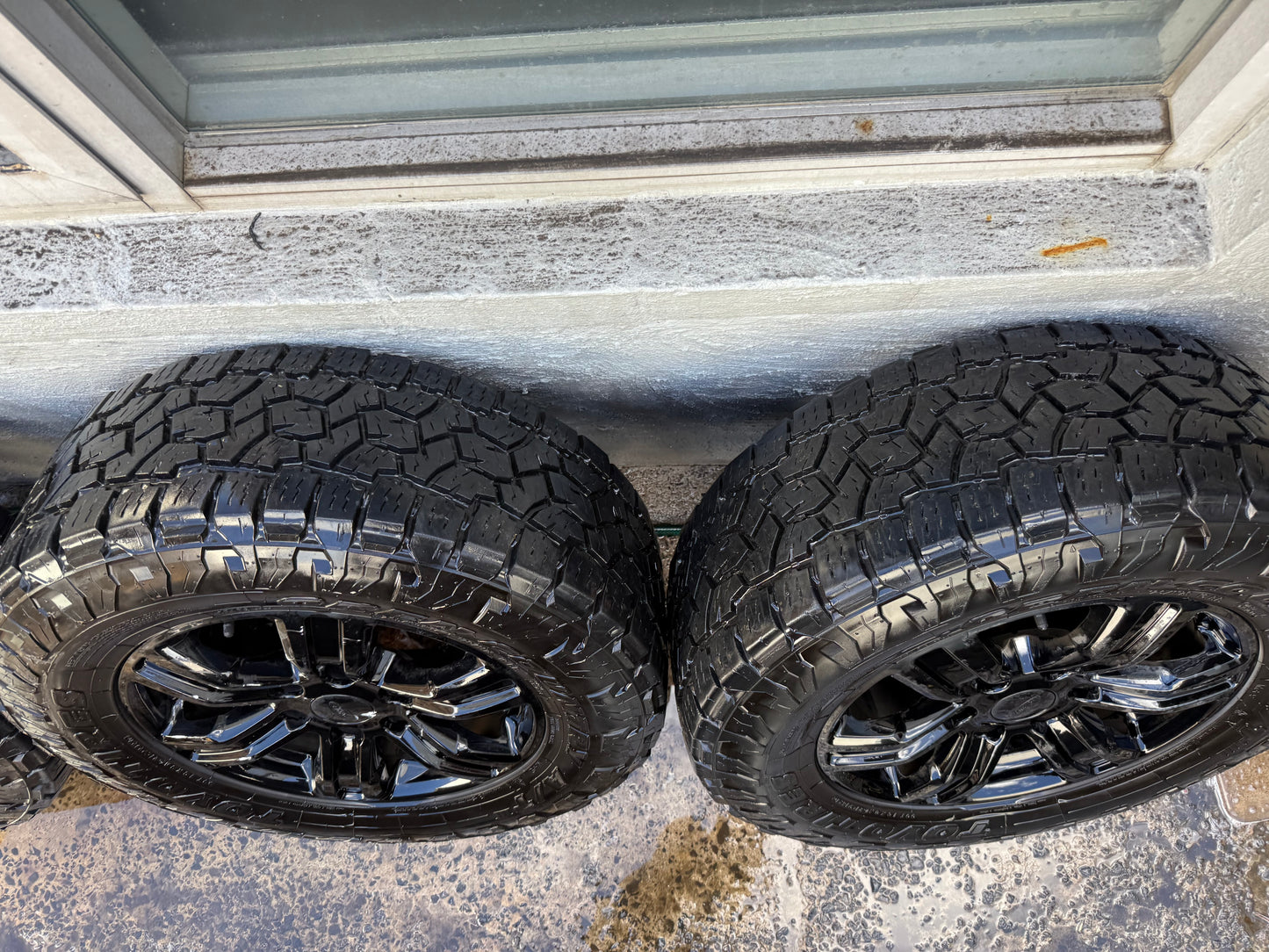 Ford Ranger Black 17” Alloy Wheels with Toyo Open Country A/T Tyres