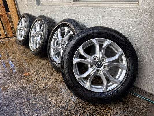 Mazda CX-3 16” Alloy Wheels with Good Tyres