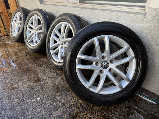 Volkswagen Touareg 18” Alloy Wheels with Good Tyres