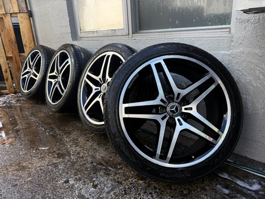 Mercedes Benz GLE 21” Alloy Wheels with Good Tyres