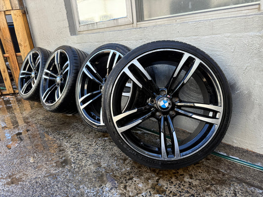 BMW M Sport 20” Staggered Alloy Wheels with Good Tyres