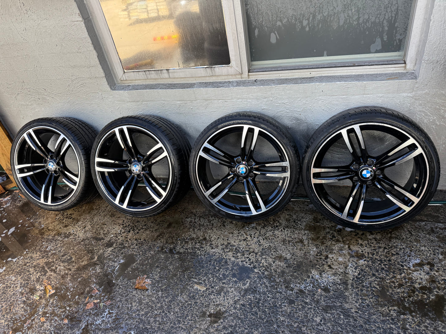 BMW M Sport 20” Staggered Alloy Wheels with Good Tyres
