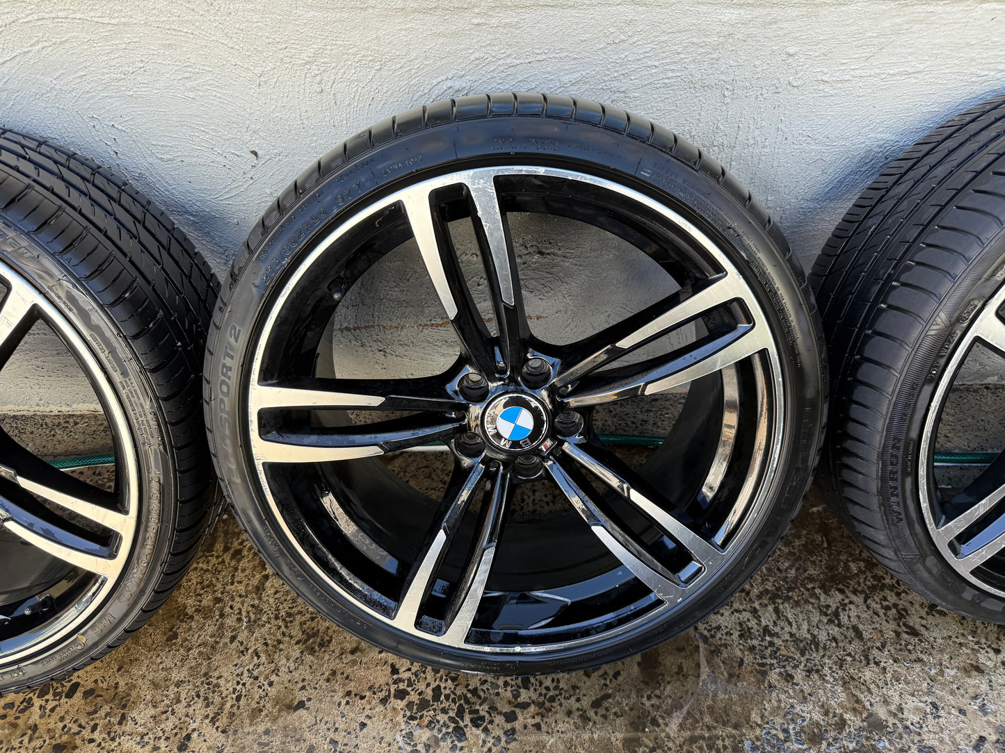 BMW M Sport 20” Staggered Alloy Wheels with Good Tyres