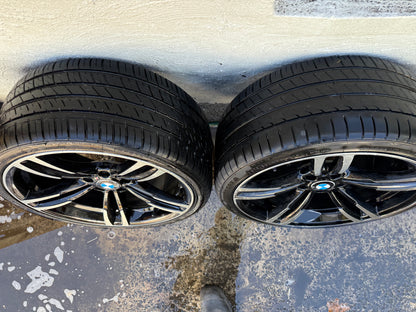 BMW M Sport 20” Staggered Alloy Wheels with Good Tyres