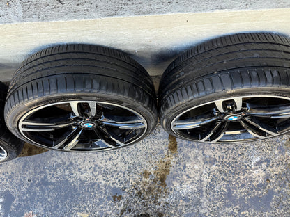 BMW M Sport 20” Staggered Alloy Wheels with Good Tyres