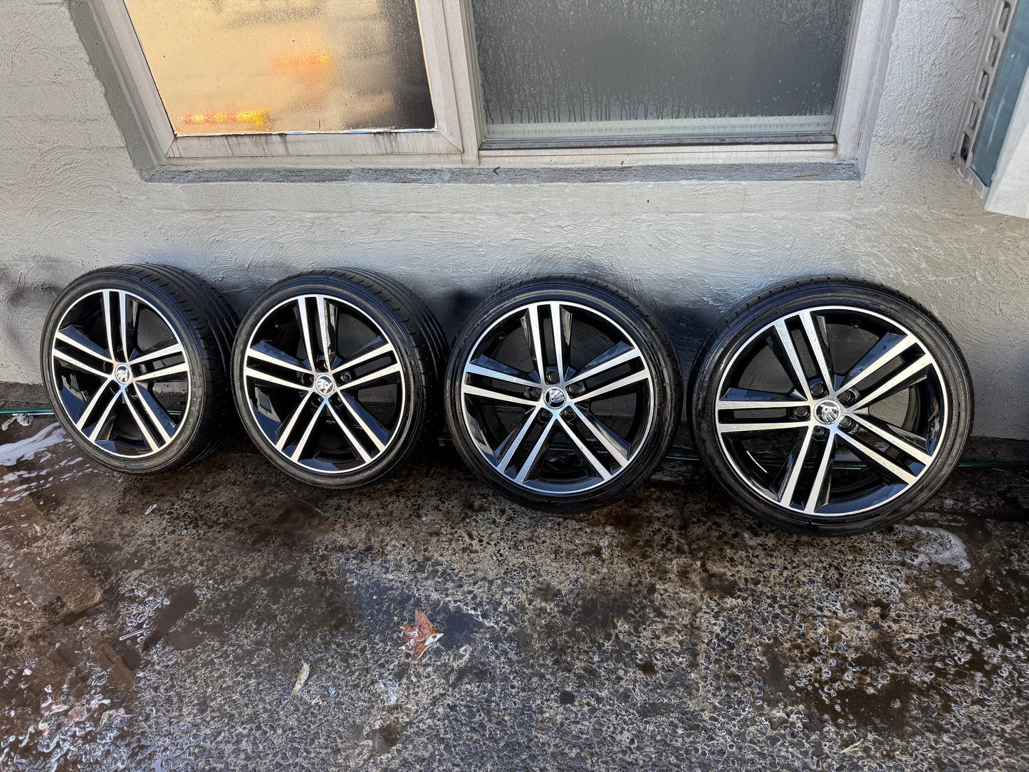 Skoda Fabia/Rapid 17” Alloy Wheels with Good Tyres
