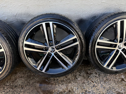 Skoda Fabia/Rapid 17” Alloy Wheels with Good Tyres