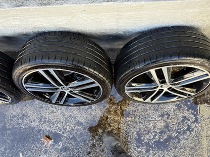 Skoda Fabia/Rapid 17” Alloy Wheels with Good Tyres