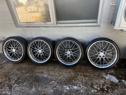 GMAX Sport 18” Alloy Wheels with Good Tyres