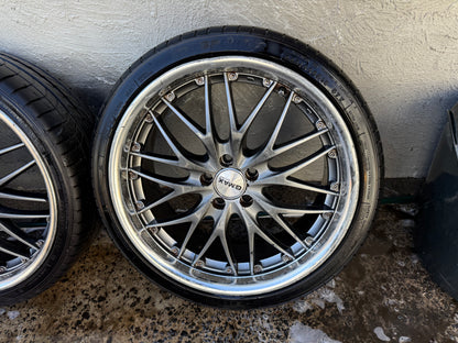 GMAX Sport 18” Alloy Wheels with Good Tyres