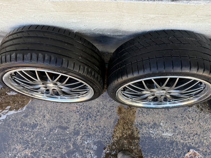 GMAX Sport 18” Alloy Wheels with Good Tyres