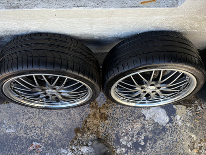 GMAX Sport 18” Alloy Wheels with Good Tyres