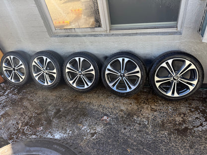 Kia Cerato 17” Alloy Wheels with Good Tyres Set of 5