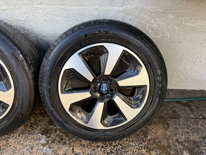 Subaru Forester 17” Alloy Wheels with Excellent Tyres