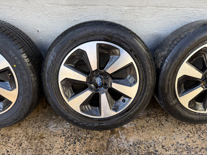 Subaru Forester 17” Alloy Wheels with Excellent Tyres