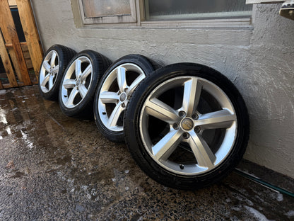 Audi A3 17” Alloy Wheels with Excellent Tyres