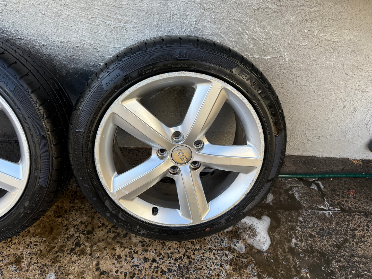 Audi A3 17” Alloy Wheels with Excellent Tyres