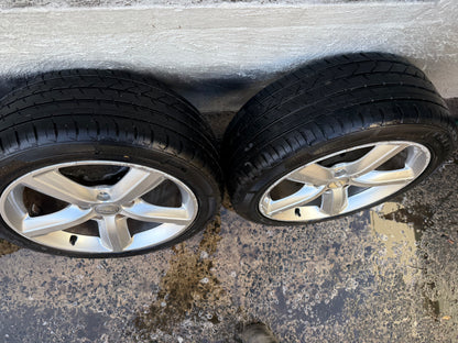 Audi A3 17” Alloy Wheels with Excellent Tyres