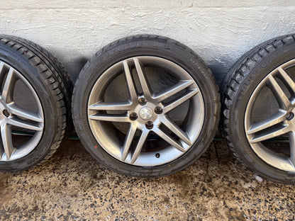 Peugeot 307 17” Alloy Wheels with Good Tyres