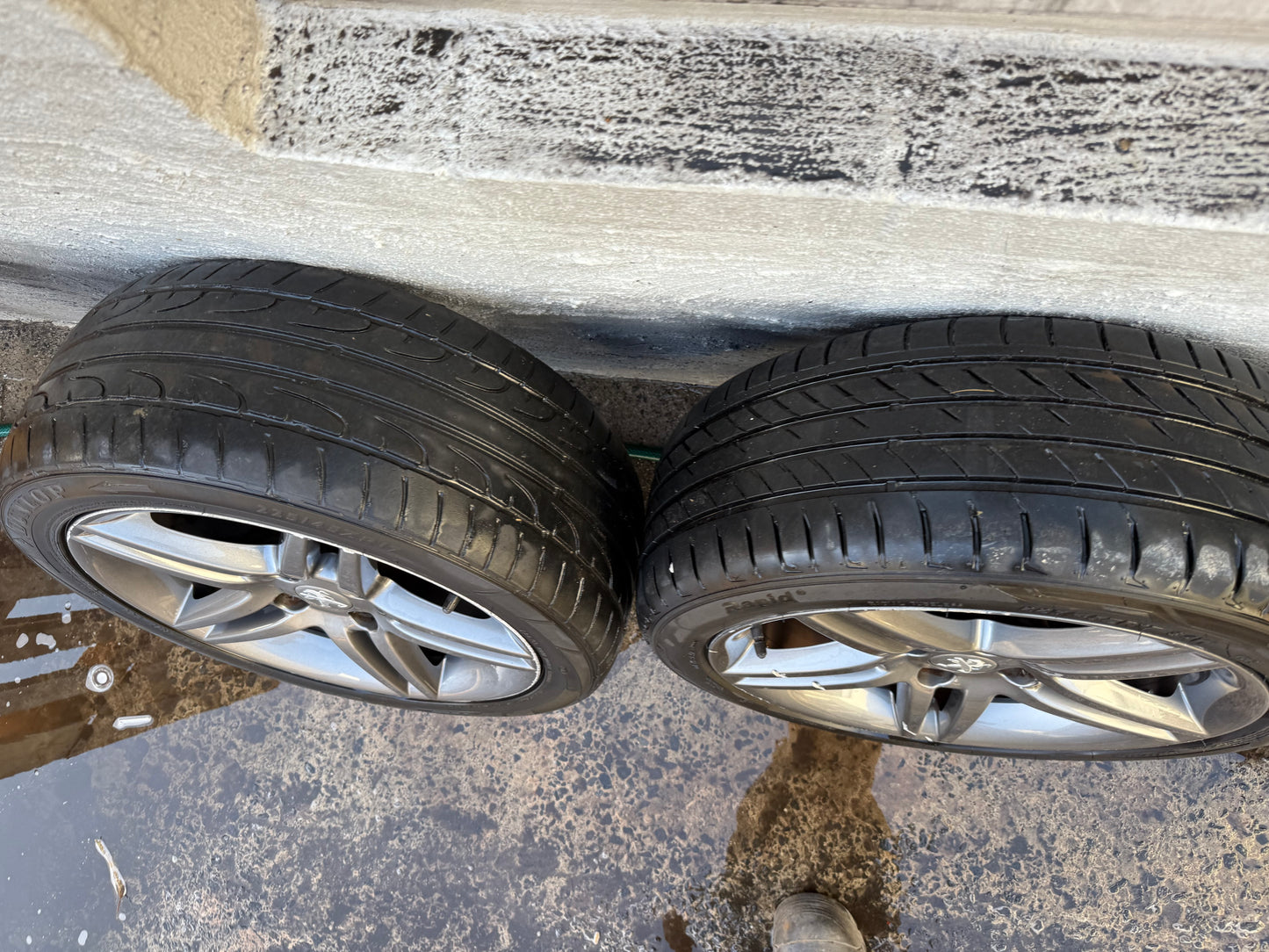 Peugeot 307 17” Alloy Wheels with Good Tyres
