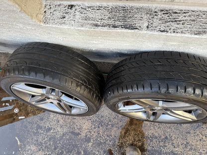 Peugeot 307 17” Alloy Wheels with Good Tyres