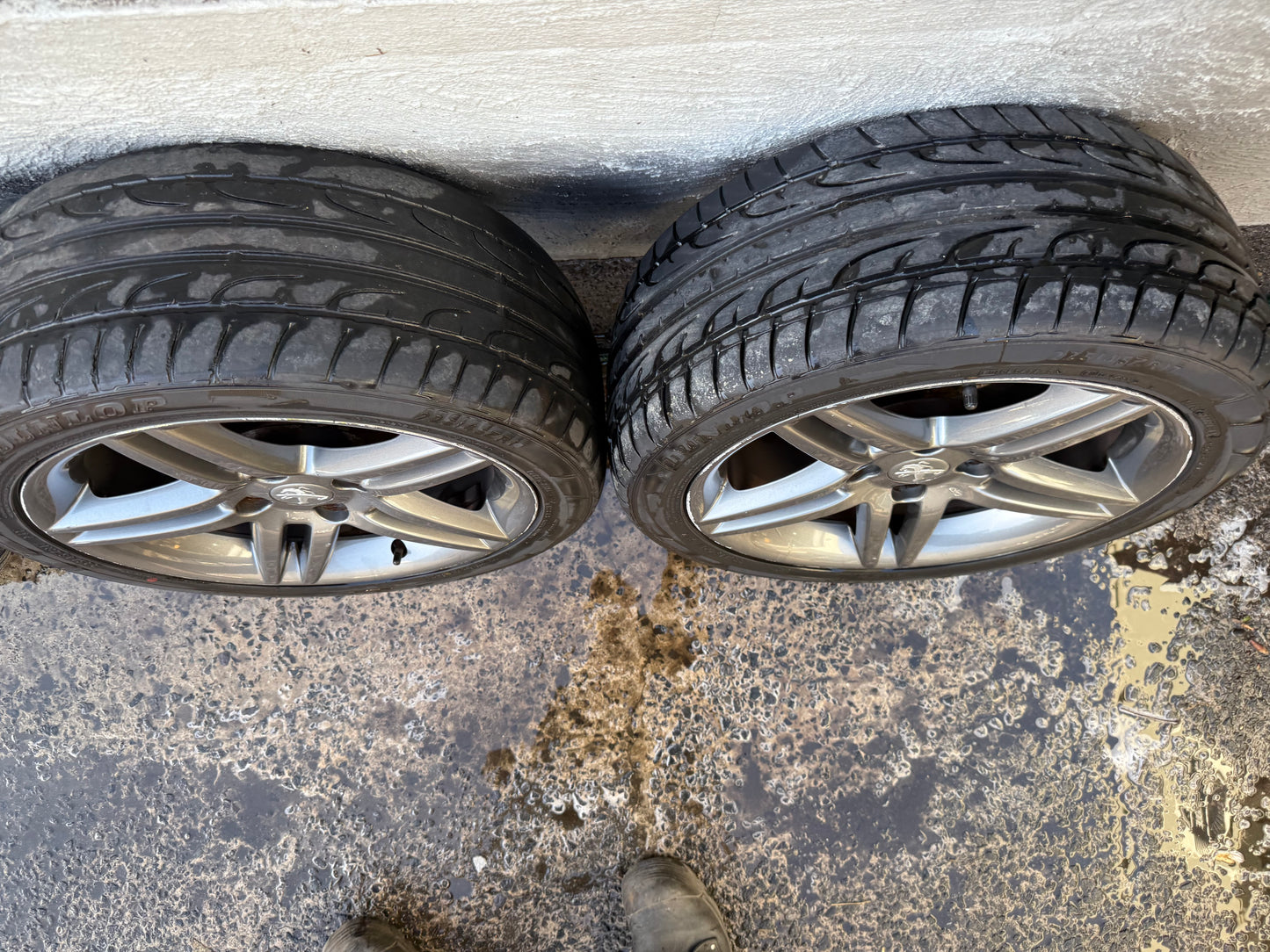Peugeot 307 17” Alloy Wheels with Good Tyres