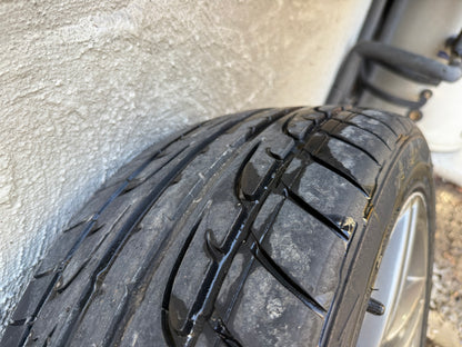 Peugeot 307 17” Alloy Wheels with Good Tyres