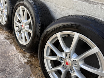 Audi Q5 18 “ Alloy Wheels with Good Tyres