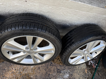 Kia Cerato 17” Alloy Wheels with Good Tyres Set of 5