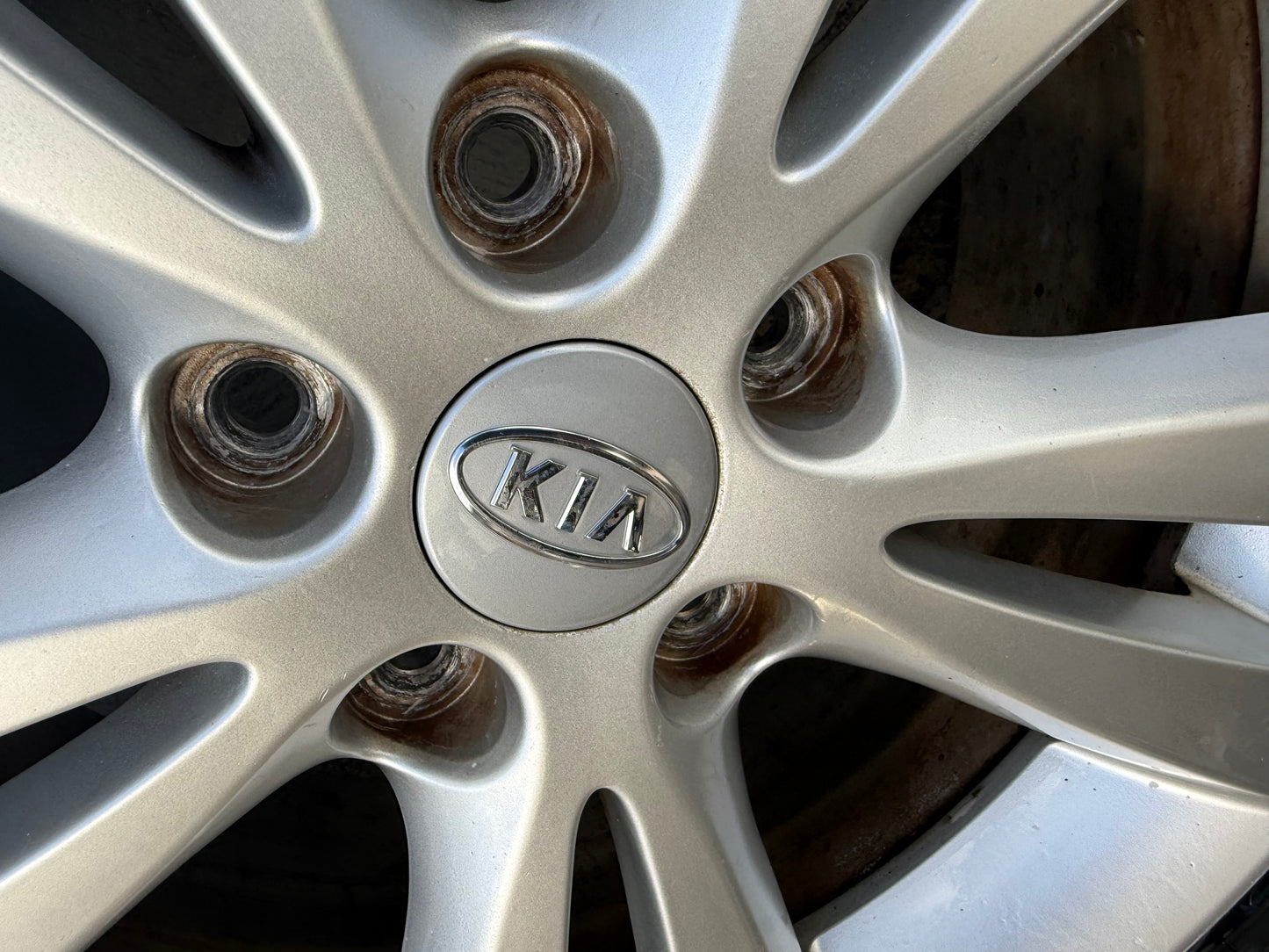 Kia Cerato 17” Alloy Wheels with Good Tyres Set of 5