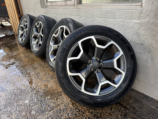 Subaru XV 17” Alloy Wheels with Excellent Tyres