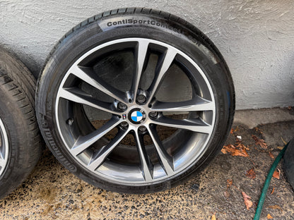 BMW M Sport 3 Series GT 19" Staggered Alloy Wheels with Continental Tyres