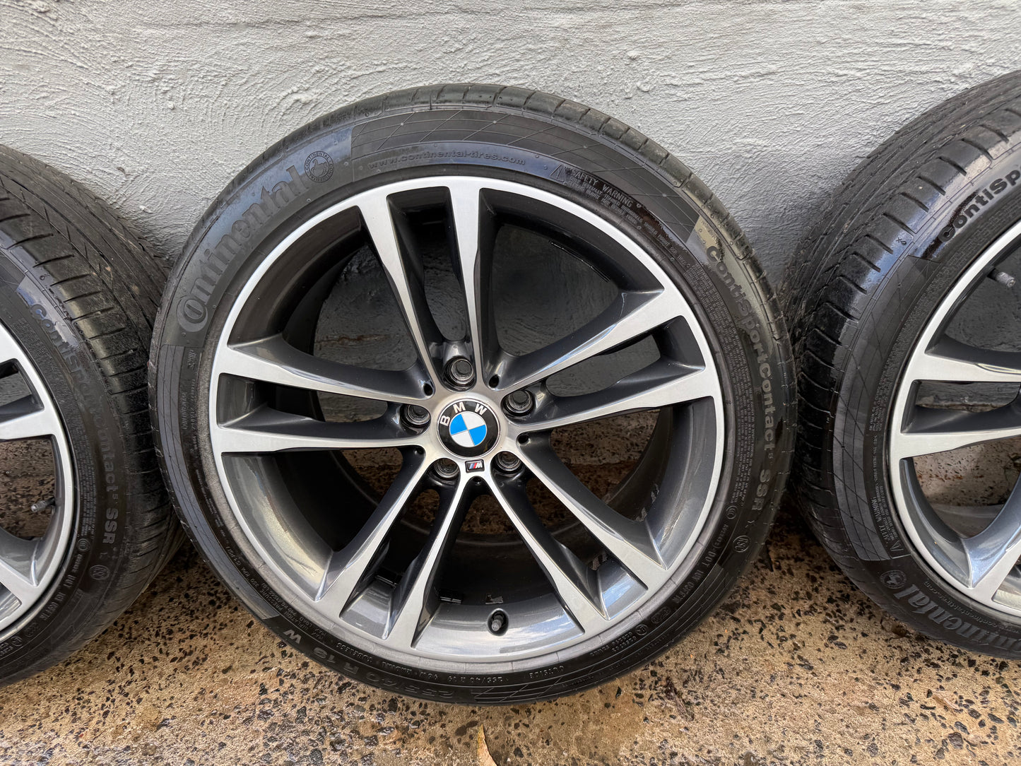 BMW M Sport 3 Series GT 19" Staggered Alloy Wheels with Continental Tyres