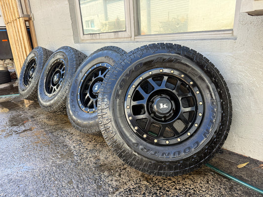 King Off-Road 16” Alloy Wheels with Toyo Open Country A/T Tyres