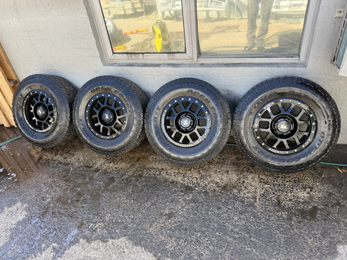 King Off-Road 16” Alloy Wheels with Toyo Open Country A/T Tyres