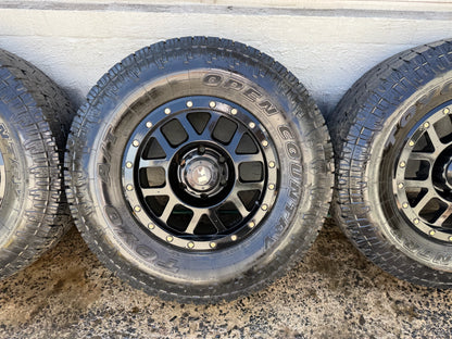King Off-Road 16” Alloy Wheels with Toyo Open Country A/T Tyres