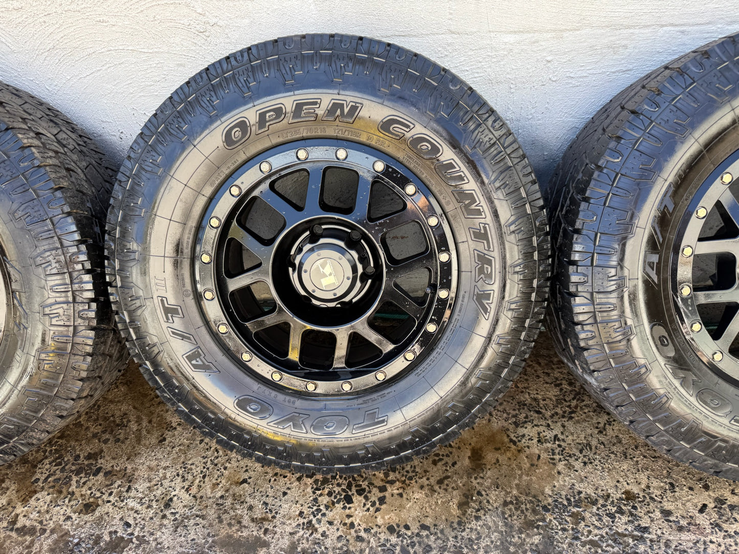 King Off-Road 16” Alloy Wheels with Toyo Open Country A/T Tyres