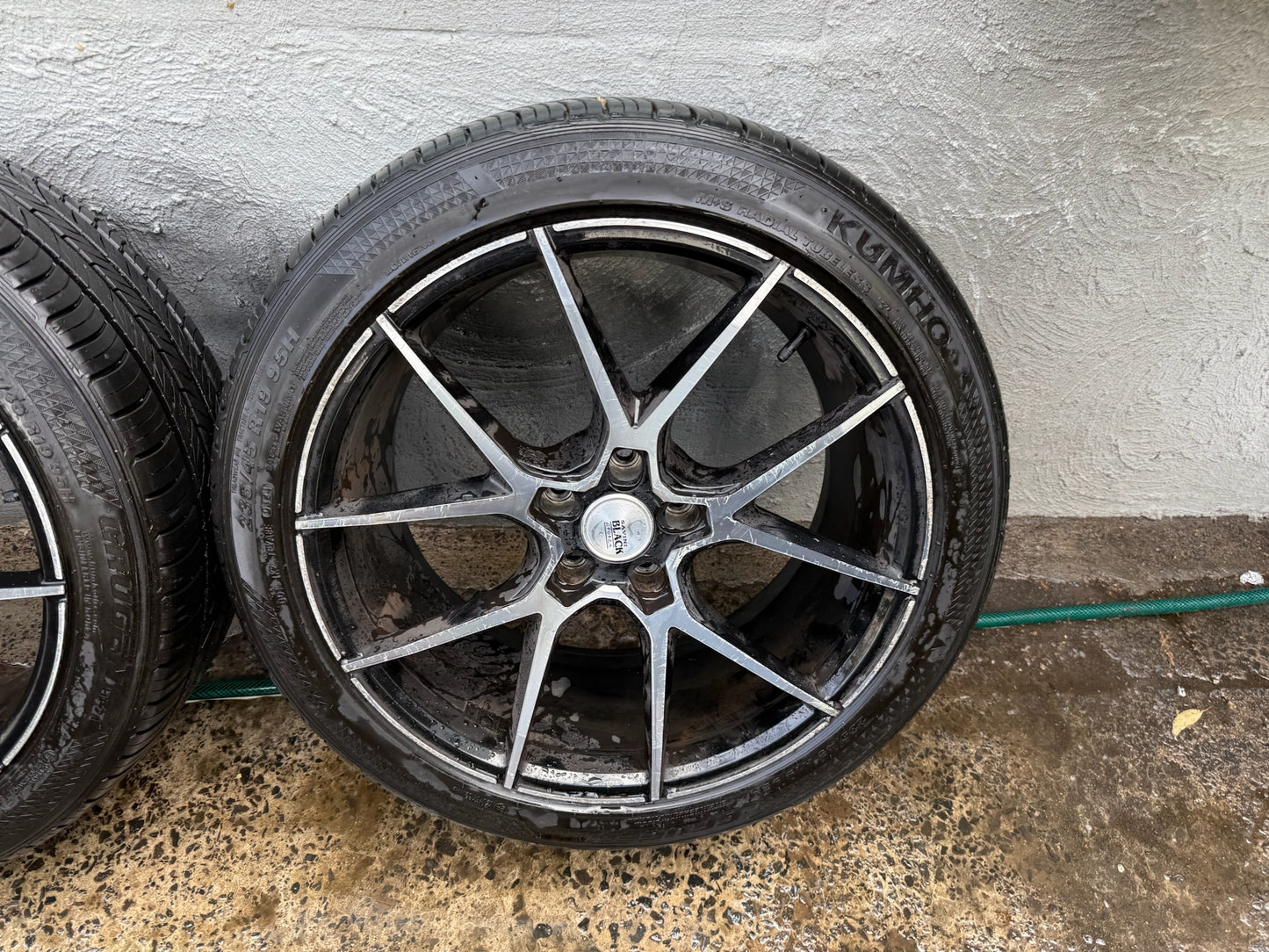 Savini Black 19” Alloy Wheels with Excellent Tyres