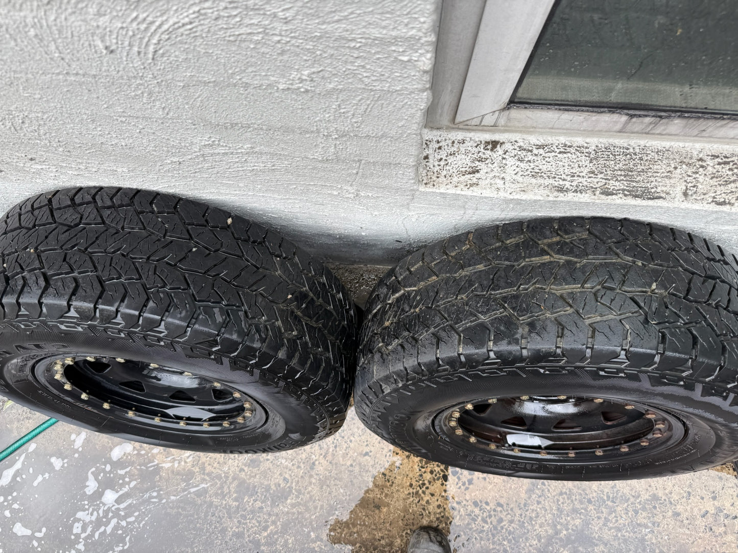 Hankook DynaPro AT2 Tyres on 6 Stud Steel Rims