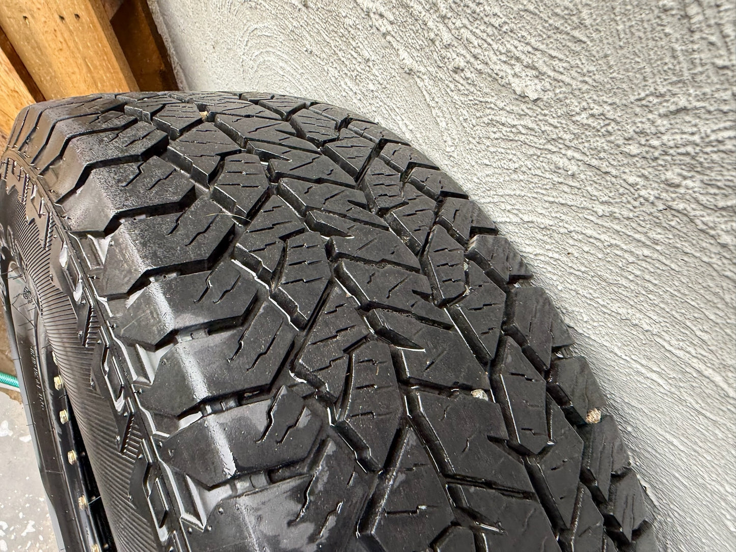 Hankook DynaPro AT2 Tyres on 6 Stud Steel Rims