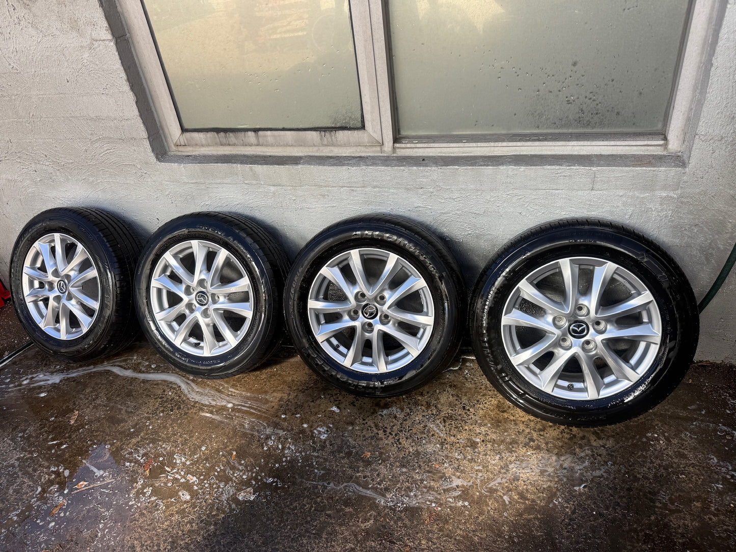 Mazda 3 16” Alloy Wheels with Good Tyres