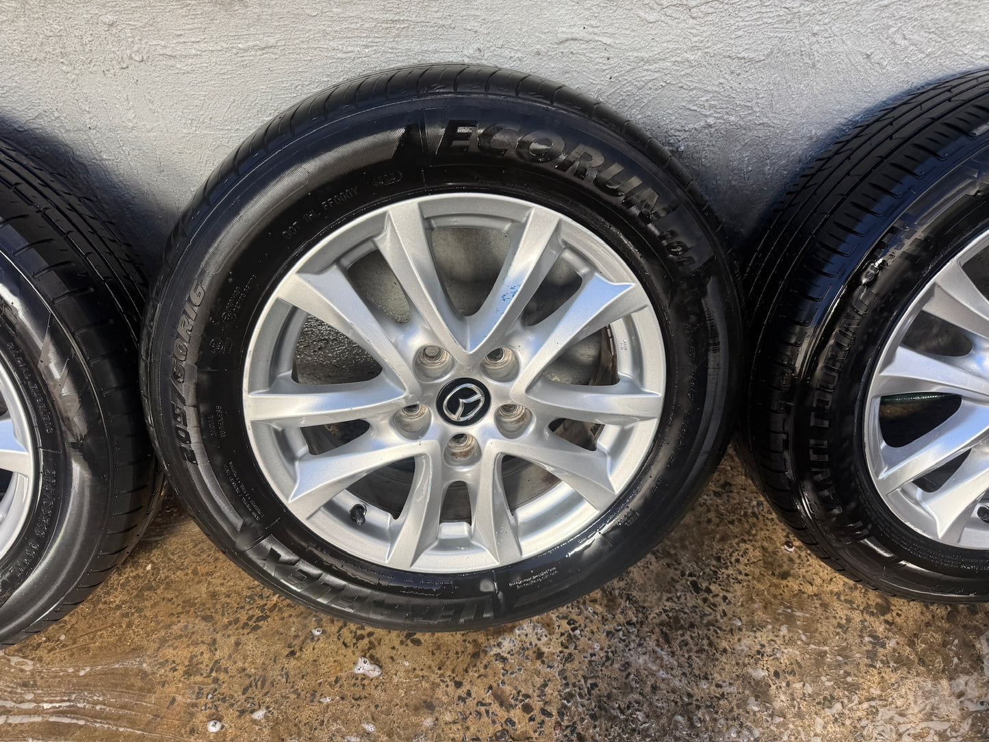 Mazda 3 16” Alloy Wheels with Good Tyres