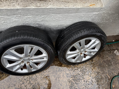 Peugeot 308 16” Alloy Wheels with Good Tyres