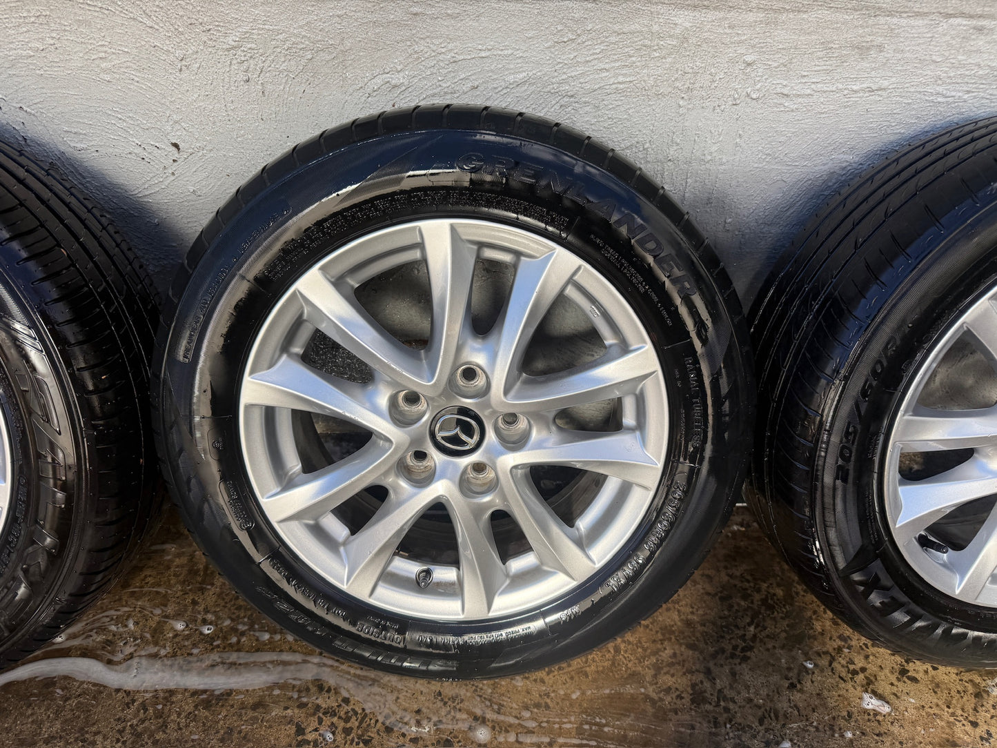 Mazda 3 16” Alloy Wheels with Good Tyres