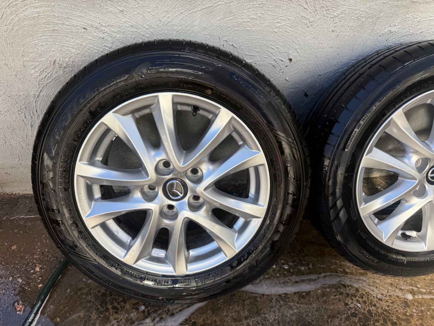 Mazda 3 16” Alloy Wheels with Good Tyres