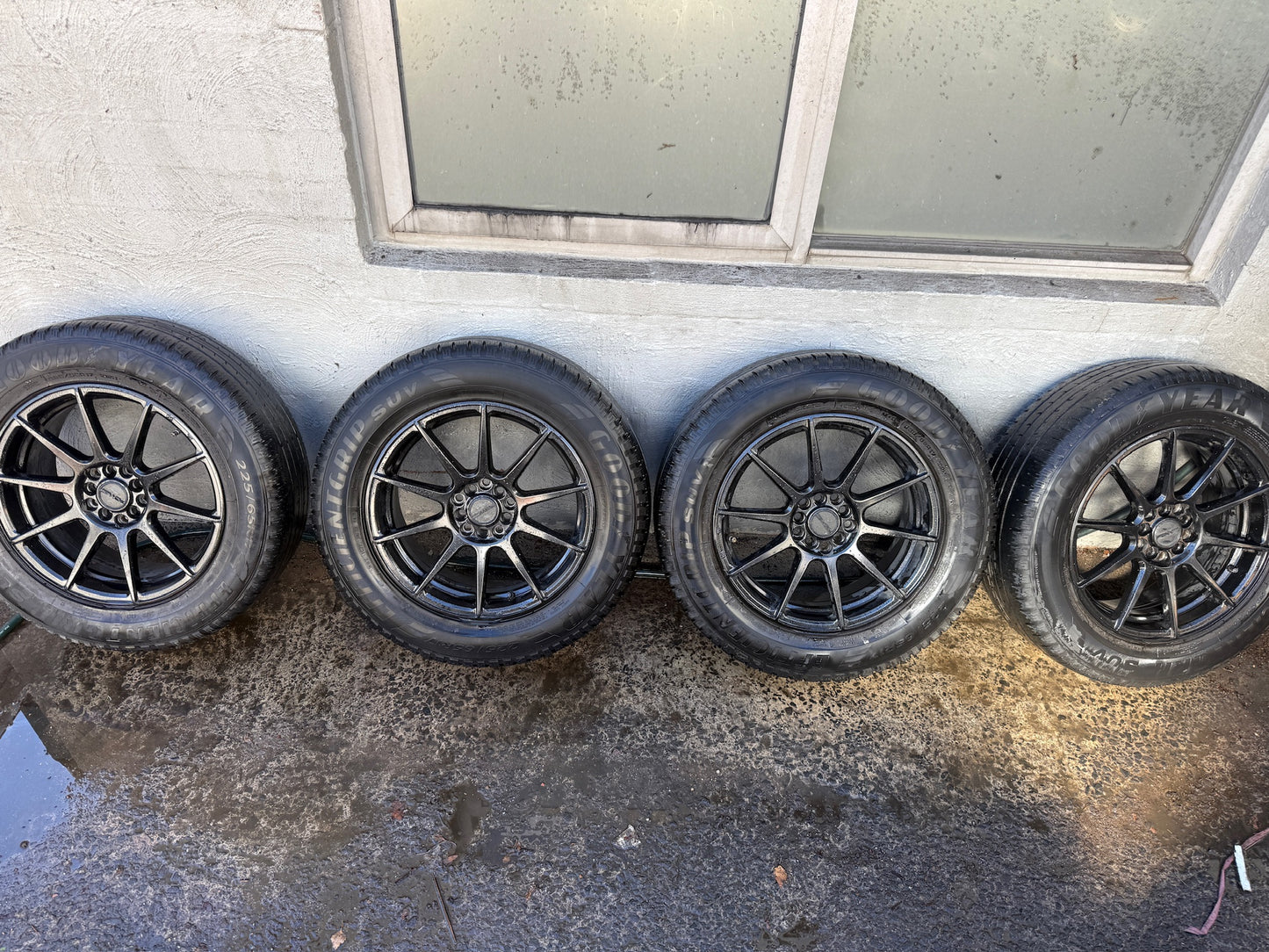 PDW Multi-Fit 17” Alloy Wheels with Tyres