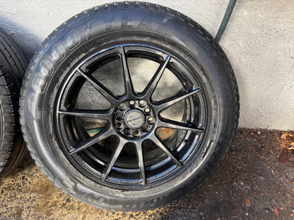 PDW Multi-Fit 17” Alloy Wheels with Tyres